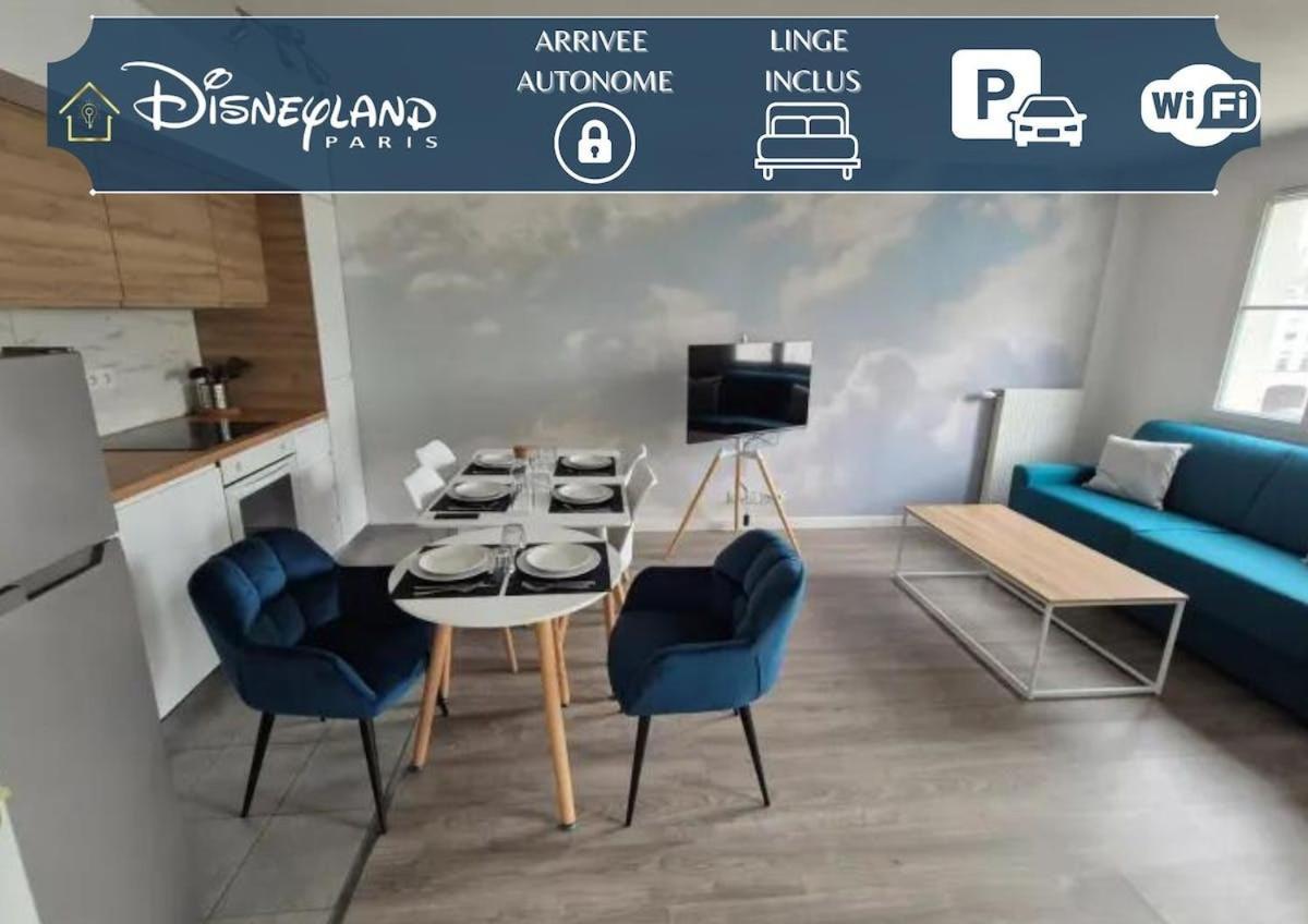 Disneyland Sky Haven - 5Min To Disneyland Serris Luaran gambar
